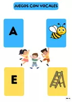 Vista previa - Juegos / Gamificación - JUEGOS CON VOCALES - Portada
