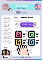 Vorschau - Arbeitsblätter - LINKING WORDS – Learning Pack - Seite 1