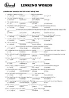 Vorschau - Arbeitsblätter - LINKING WORDS – Learning Pack - Seite 2
