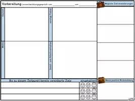 Vorschau - Lehrpläne/Lehrermaterial - Lernentwicklungsgespräch Vorbereitungsbogen LEG - Seite 3