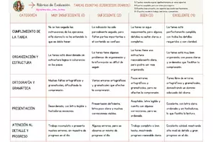 Vista previa - Unidades / Secuencias / Situaciones de Aprendizaje - 4 RÚBRICAS DE EVALUACIÓN SÚPER ÚTILES - página 2