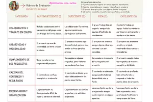 Vista previa - Unidades / Secuencias / Situaciones de Aprendizaje - 4 RÚBRICAS DE EVALUACIÓN SÚPER ÚTILES - página 3