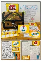 Vista previa - Hojas de trabajo - COCO'S CRAZY CARNIVAL - Escape Room - página 1