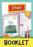 Προεπισκόπηση - Φύλλα εργασίας - My spring booklet (English) / Το ανοιξιάτικο βιβλιαράκι μου (Αγγλικά) - Εξώφυλλο