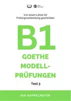 Vorschau - Test - Modelltest - Goethe B1 Prüfung - Test 3 - Deckblatt