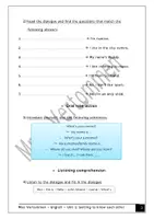 Aperçu - Préparation de séquence / Séquence complète - Unit 1 - getting to know each other - Page 2