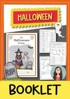 Προεπισκόπηση - Φύλλα εργασίας - My Halloween Booklet (English) / My Halloween Booklet (Αγγλικά) - Εξώφυλλο