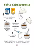 Vorschau - Anderer Materialtyp - Schokocreme fein Sketchnotes-Rezept - Seite 1