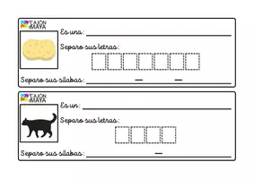 Vista previa - Juegos / Gamificación - Tarjetas para trabajar concienciación fonológica y visual - página 3