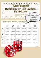 Vorschau - Spiele - Würfelspaß Multiplikation und Division bis 1Mio Klasse 4/5 - Deckblatt