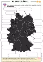 Vorschau - Stationenlernen - Rund um Deutschland Bundesländer/ Nachbarländer - Seite 3