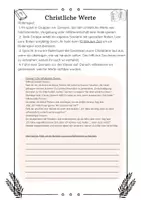 Vorschau - Arbeitsblätter - Rollenspiel Christliche Werte Hilfsbereitschaft Nächstenliebe - Deckblatt