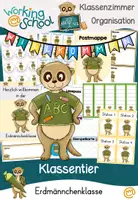 Vorschau - Mal- und Bastelvorlagen - Erdmännchenklasse 2.0 (Materialpaket - Klassenzimmerorganisation) - Deckblatt