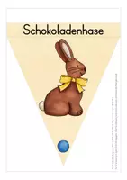 Vorschau - Fördermaterial/Inklusion - Wortschatz Wimpel OSTERN - Seite 2