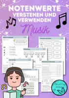 Vorschau - Arbeitsblätter - Musik: Notenwerte verstehen und nutzen - Deckblatt