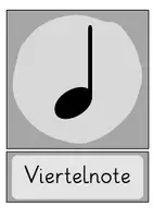 Vorschau - Präsentationen/Tafelbilder - Bildkarten zu den Notenwerten: Tafelmaterial - Seite 3