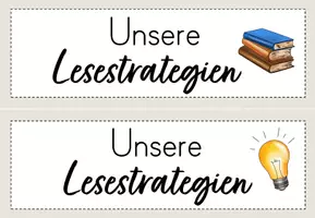 Vorschau - Mal- und Bastelvorlagen - Lesestrategien - Plakate (Deutschunterricht Grundschule) - Seite 2