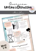 Vorschau - Poster - Overview Handout - Writing a Discussion - Deckblatt