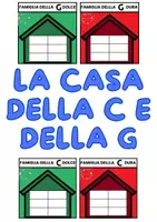 anteprima - Flashcard - SUONI DOLCI E DURI DELLA C E DELLA G - Pagina di copertina