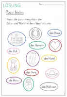 Vorschau - Arbeitsblätter - Buchstabe/Laut - H/h (1.Klasse) - Seite 2