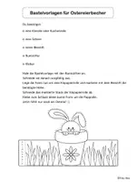Vorschau - Mal- und Bastelvorlagen - Ostern - Eierbecher Bastelvorlagen in fünf Varianten - Seite 1