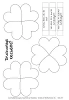 Vorschau - Arbeitsblätter - Halbjahreszeugnis: Geschenk auf Glücksklee (Geschenk zum Halbjahreszeugnis/ zweites Schulhalbjahr) - Seite 3