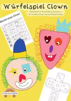 Vorschau - Spiele - Würfelspiel Clown - Würfel und male einen Clown - Deckblatt