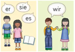 Vorschau - Fördermaterial/Inklusion - Personalformen der Verben - Visualisierung - celinesclassroom - Seite 2