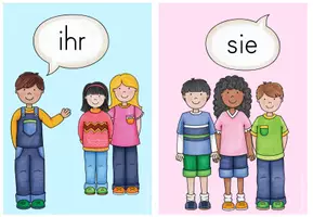 Vorschau - Fördermaterial/Inklusion - Personalformen der Verben - Visualisierung - celinesclassroom - Seite 3