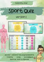 Vorschau - Spiele - Quiz - Sport - Oberstufe - LK / GK - Version I - Deckblatt