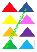 Aperçu - Apprentissages en autonomie - Les formes à plastifier et à découper - Page 1