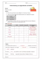 Vorschau - Arbeitsblätter - Unterscheidung Stoff Gegenstand - Chemie - Anfangsunterricht - Seite 3