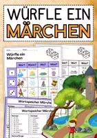 Vorschau - Arbeitsblätter - Märchen würfeln und schreiben (WÜRFELGESCHICHTE DEUTSCH) - Deckblatt
