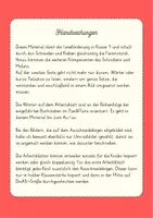 Vorschau - Arbeitsblätter - Lesen, kleben und schreiben (Kl.1) 4. Teil - für Flex&Flora - Seite 1