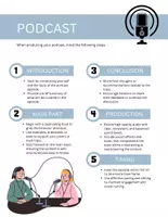 Vorschau - Merkblätter - Podcast Step by step Anleitung und Benotung Englisch - Deckblatt