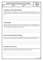 Vorschau - Unterrichtsreihen - Bundestagswahl - Wahlprogramm der Partei BSW - Seite 1