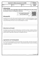 Vorschau - Unterrichtsreihen - Bundestagswahl - Wahlprogramm der SPD - Deckblatt