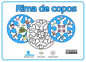 Vista previa - Hojas de trabajo - Copos de Rimas - página 1