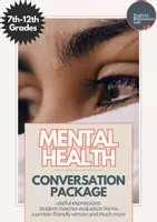 Vorschau - Anderer Materialtyp - Mental Health- Middle/High School Conversation Package - Deckblatt