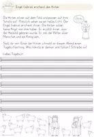 Vorschau - Arbeitsblätter - Weihnachtsgeschichte - Engel Gabriel erscheint den Hirten - Seite 2