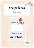 Vorschau - Poster - Winterferien: Countdown - Deckblatt