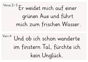 Vorschau - Arbeitsblätter - Psalm 23 mit Fantasiereise, Tafelmaterial und AB - Seite 3