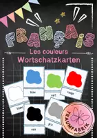 Vorschau - Bildkarten - Les couleurs - Wortschatzkarten - Deckblatt