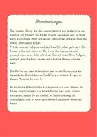 Vorschau - Arbeitsblätter - Gemischte Lese-, Mal-, und Schreibaufgaben 28. Teil (Kl.1) - für Flex und Flora - Seite 1