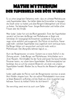Vorschau - Stundenentwürfe - Mathe Rätsel- Addition- Der böse Superheld- Endlich Spaß im Matheunterricht - Seite 2