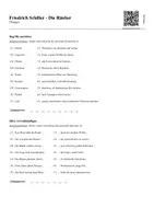 Vorschau - Stundenentwürfe - Schiller - Die Räuber (Lernsong + Übungen) - Seite 1