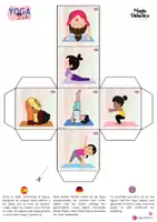 Vista previa - Tarjetas / Manipulativos - YOGA Kids (Dado by Magia Didáctica) - Portada