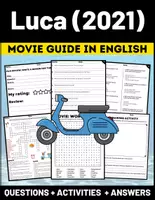 Vorschau - Spiele - Movie Guide: Luca (2021) - Questions and Activities with Answers - Deckblatt