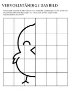 Vorschau - Arbeitsblätter - Symmetrie Übung für den Frühling - Seite 2