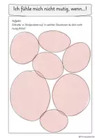 Vorschau - Unterrichtsreihen - Was ist Mut ? - Praktische Philosophie / Ethik -Arbeitsheft - Seite 3